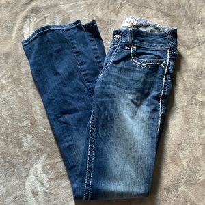 Womens Ariat Bootcut Jeans. Size 28R.